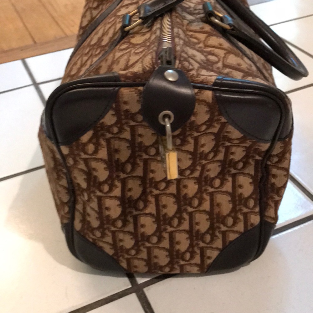 Vintage 1970’s Christian Dior Satchel Handbag - Picture 2 of 8